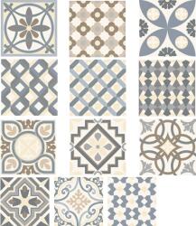 Iber Taco Heritage Grey kültéri fagyálló 16, 5x16, 5cm matt padlólap