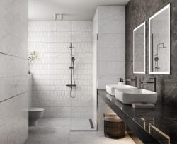 Domino Linea 29, 8x59, 8 cm fehér fényes fali csempe