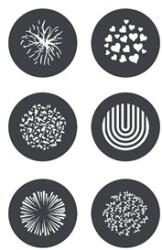 GODOX GP-GS2 (Gobo Set 6pcs) for MG1200Bi (6952344229705)