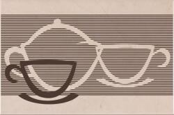 Zalakerámia Ildikó Ceylon 20x30cm bézs fényes dekorcsempe