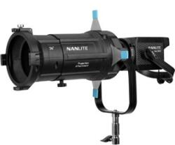 NANLITE Projekciós előtét Bowens bajonettes lámpákhoz (36 fokos optikával) (PJ-BM-36)