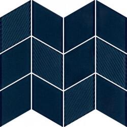 Paradyz Kék rombusz üveg mozaik 20, 5x23, 8cm dekorcsempe