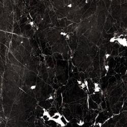 Superceramica Carrara Negro beltéri fekete 45x45cm padlólap