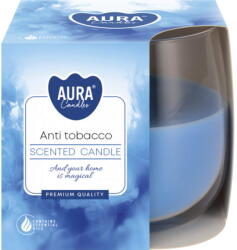 AURA Декоративна свещ с аромат aura anti-tabac и горене 24 часа (sn71-69)