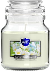 AURA Декоративна свещ с аромат aura jasmine и горене 28 часа (snd71-169)