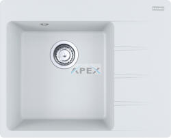 Franke Centro CNG 611-62 A jobbos gelccser fehér gránit mosogatótálca távvezérlővel (114.0685. 107)