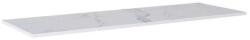 AREZZO design design Calacatta márvány 190x49, 4 cm mosdópult, matt fehér, 20 mm AR-167475 (AR-167475)