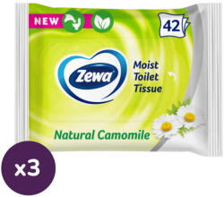Zewa Natural Camomile nedves toalettpapír (3x42 db)