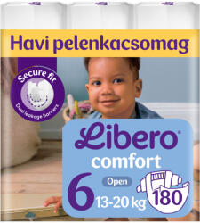 Libero Comfort 6 pelenka, 13-20 kg, 180 db