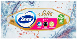 Zewa Softis Style 4 rétegű illatmentes dobozos papírzsebkendő (80 db)