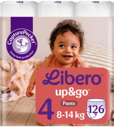 Libero Up&Go 4 bugyipelenka, 8-14 kg, 126 db