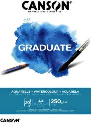 Canson Pad Graduate Aquarelle Vázlatfüzet 20 A4 250 g (C400110374)