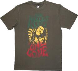 Bob Marley One Love Gradient Stone Wash Green L Ing (<![CDATA[BMASTNW82MGR03]]>)
