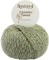 Rosários 4 Cânhamo Tweed 09 Green Kötőfonal (7084400901)