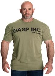 GASP INC - G. U. I. Standerd Tee - Férfi Póló - Mosott Zöld