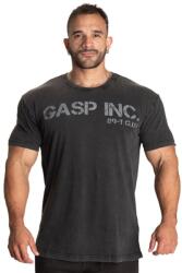 GASP INC - G. U. I. Standerd Tee - Férfi Póló - Mosott Fekete