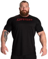 GASP INC - Legacy Gym Tee - Férfi Póló - Fekete/piros