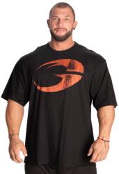 GASP INC - Pump Cover Iron Tee - Férfi Póló - Fekete / Narancs