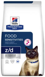 Hill's HILLS Prescription Diet száraz macskaeledel z/d hidrolizált fehérjével 6kg