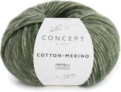 Katia Cotton Merino 122 Pale Green Плетива прежда (CM 122)