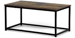 Autronic Măsuță de conferință 90 x 48 cm, lemn vechi, maro închis Masa de cafea