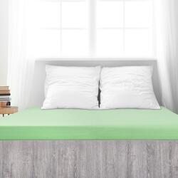 4Home Cearșaf de pat 4Home Mako jersey verde, verde, 90 x 200 cm
