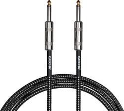 Cascha Standard Line Guitar Cable Tweed/Black 6 m Drept - Drept Cablu de instrument (CCS-G1S6)