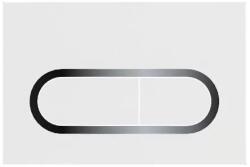 RAVAK WC öblítő nyomólap Chrome fehér (X01455)