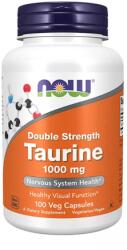 NOW Taurine 1000 mg Double Strength (100 veg kapszula) 100 veg kapszula