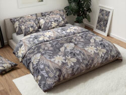  Mikroszálas ágynemű LUVIO szürke hotel zseb Ágyneműhuzat mérete: 70 x 90 cm | 140 x 220 cm