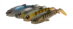 Savage Gear Shad Savage Gear Craft Cannibal Paddle Tail, Clear Water Mix, 6.5cm, 4buc/plic (F1.SG.71827)