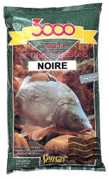 SENSAS Groundbait Sensas 3000 Carpes Et Gross Poissons, Noire (Carp Black), 1kg (A0.S10181)