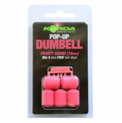 Korda Pelete Flotant Korda Pop-up Dumbell, Squid Roz, 10buc/plic (A.KPB18)