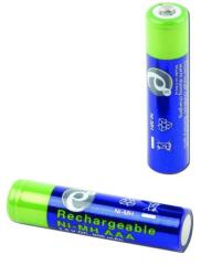 Gembird 850mAh AAA Ni-MH akkumulátor 2db/csomag (EG-BA-AAA8R-01) - pcland