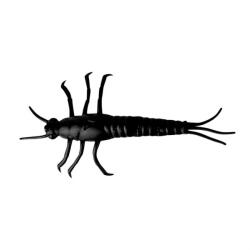 Savage Gear Nimfa Savage Gear 3D PVC Mayfly, Negru, 5cm, 8buc/plic (F1.SG.55112)