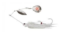 Savage Gear Spinnerbait Savage Gear Da Bush Sinking, White Silver, 16cm, 32gr (SG.72609)