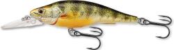 Live Target Vobler Live Target Yellow Perch Jerkbait, Medium, Metallic/Gloss, 7.3cm, 11g (LT.YP73M102)