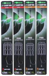 Korda Montura Korda N-Trap DF Rig, Carlig Nr. 2 Wide Gape, Fir Textil 30lb (A.KCR138)