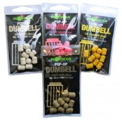 Korda Pelete Flotante Korda Pop-Up Dumbell + Free Hair Stops, Fishy Fish, 8mm, 10buc/plic (A.KPB08)
