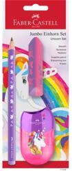 Faber-Castell Jumbo Unikornis HB háromszögletű grafitceruza szett (FC111528) - tintasziget