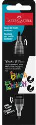 Faber-Castell Black Edition Shake&Paint fekete kétvégű akrilfilctoll (FC285598) - tintasziget