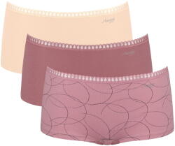 Sloggi Chiloți dama SLOGGI GO CRUSH SHORT 3PACK V002 - MULTIPLE COLOURS 2: XS (10219652_V002 XS)