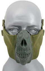 CS Masca Half Face Skull CS Olive