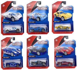  1/64 fém autó, 6 féle