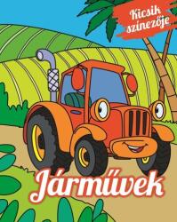 Napraforgó Könyvkiadó Kicsik színezője - Járművek