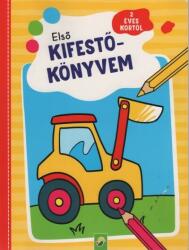 Schwager & Steinlein Verlag Első kifestőkönyvem - 2 éves kortól (Járműves)