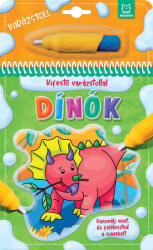Aksjomat Kifestő varázstollal - Dínók - Használj vizet, és feléleszted a színeket!