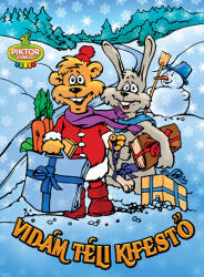 Ex-bb Kiadói Kft Vidám téli kifestő - PIKTOR Színező §K