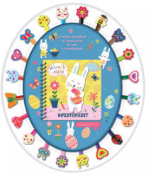 Napraforgó Könyvkiadó Húsvéti tojás kifestőfüzet §H