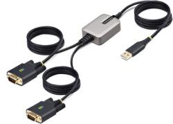 StarTech Startech. com 2-PORT USB SERIAL ADAPTER USB TO DUAL DB9 RS232 ADAPTER (2P6FFC-USB-SERIAL)